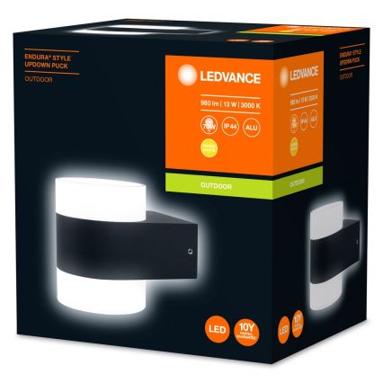 Ledvance - LED Venkovní nástěnné svítidlo ENDURA LED/13W/230V IP44