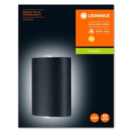 Ledvance - LED Venkovní nástěnné svítidlo ENDURA LED/6W/230V