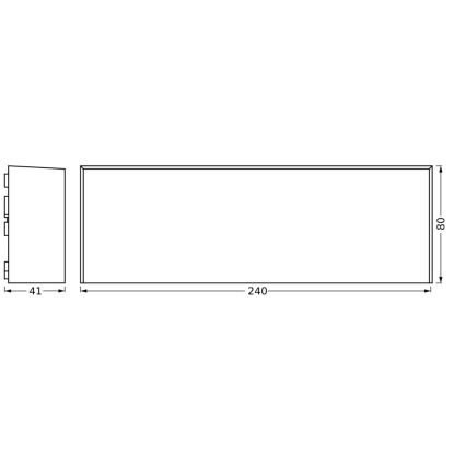 Ledvance - LED Venkovní nástěnné svítidlo ENDURA STYLE IVO LED/6,5W/230V IP65