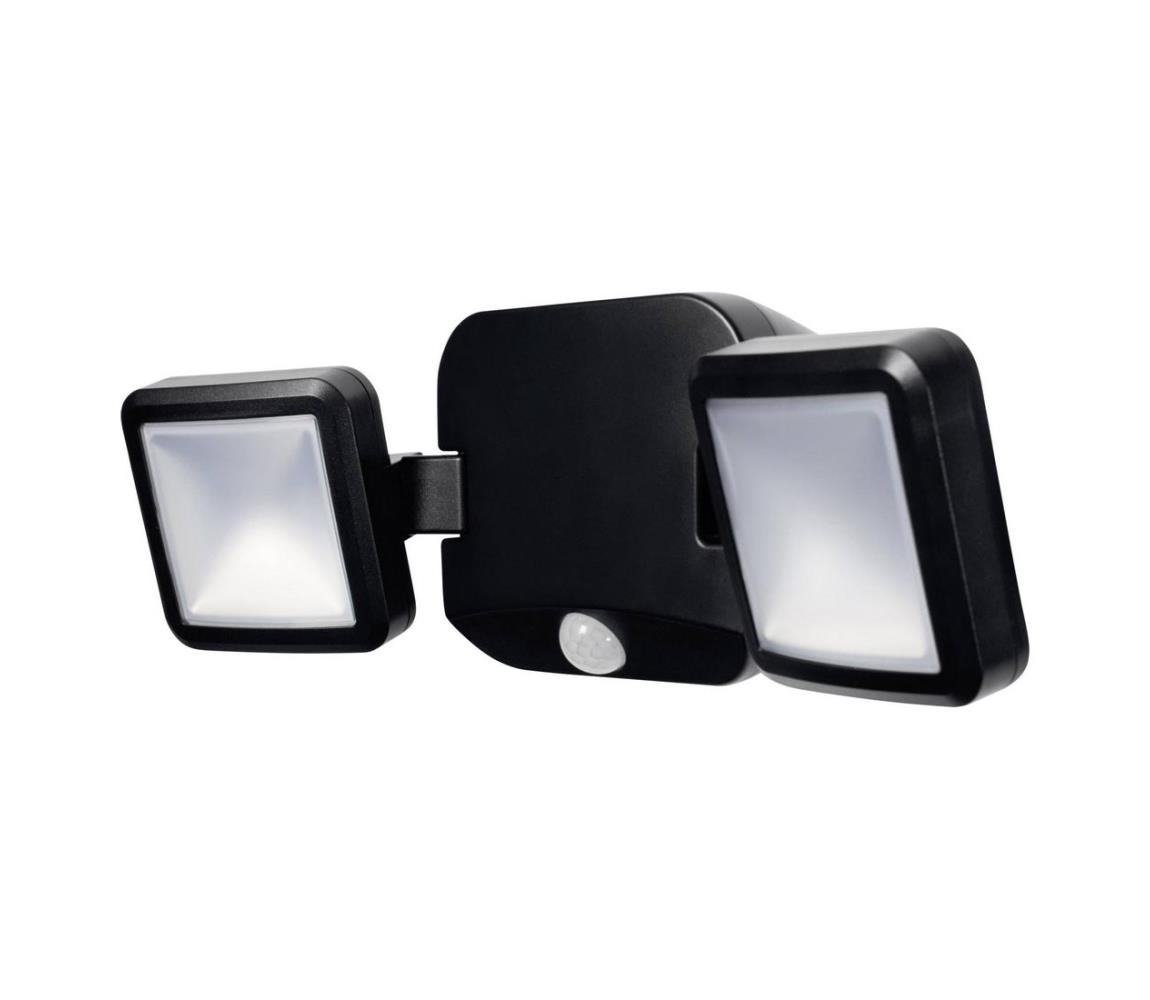 Ledvance Ledvance - LED Venkovní nástěnné svítidlo se senzorem BATTERY 2xLED/10W/6V IP54 P224463