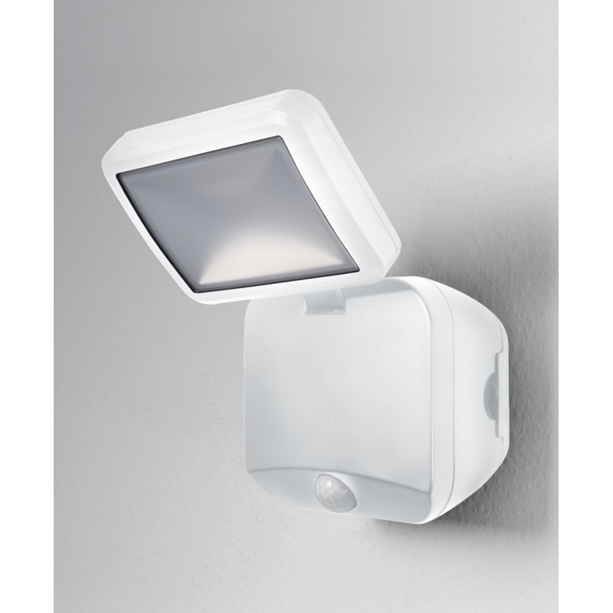 Ledvance - LED Venkovní nástěnné svítidlo se senzorem BATTERY LED/4W/4xD IP54