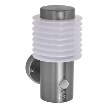 Ledvance - LED Venkovní nástěnné svítidlo se senzorem ENDURA RONDO LED/9,5W/230V IP44 lesklý chrom