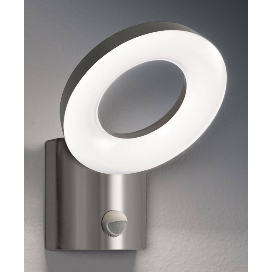 Ledvance - LED Venkovní nástěnné svítidlo se senzorem LOOP 1xLED/12W/230V IP44