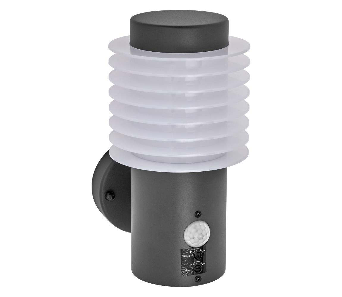 Ledvance Ledvance - LED Venkovní nástěnné svítidlo se senzorem RONDO LED/9,5W/230V IP44 P227462