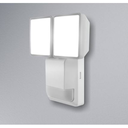 Ledvance - LED Venkovní nástěnné svítidlo se senzorem SPOT 2xLED/8W/230V IP55
