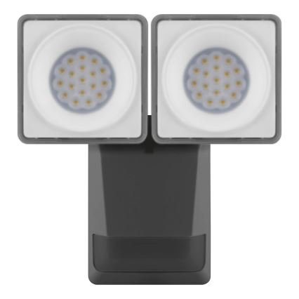 Ledvance - LED Venkovní nástěnné svítidlo se senzorem SPOT 2xLED/8W/230V IP55