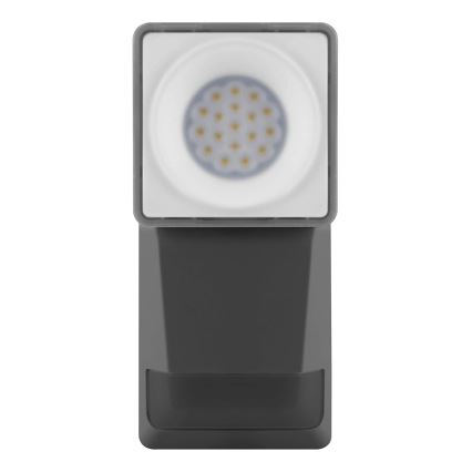 Ledvance - LED Venkovní nástěnné svítidlo se senzorem SPOT LED/8W/230V IP55 černá