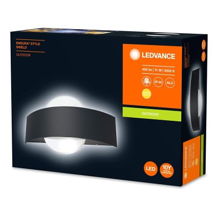 Ledvance - LED Venkovní nástěnné svítidlo SHIELD LED/11W/230V IP44