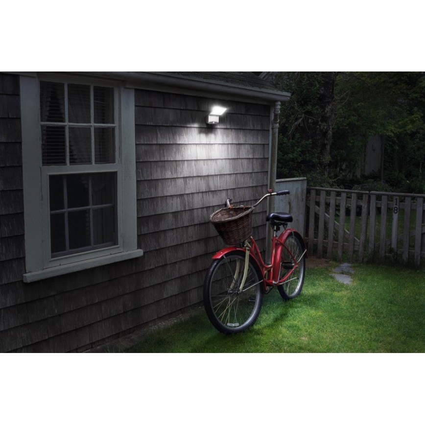 Ledvance - LED Venkovní nástěnný reflektor se senzorem SPOTLIGHT LED/4W/4xD IP54