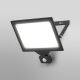 Ledvance - LED Venkovní nástěnný reflektor se senzorem FLOODLIGHT ESSENTIAL LED/150W/230V IP65