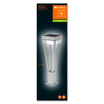 Ledvance - LED Venkovní solární lampa se senzorem BOUQUET LED/6W/3,7V 2200 mAh IP44