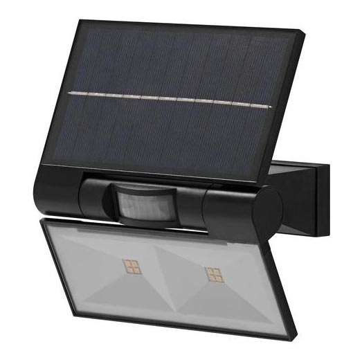 Ledvance - LED Venkovní solární nástěnný reflektor se senzorem pohybu a soumraku FLOOD LED/2,9W/3,7V 2600 mAh IP44