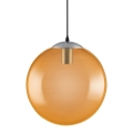 Ledvance - Lustr na lanku BUBBLE 1xE27/40W/230V oranžová pr. 30 cm