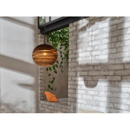 Ledvance - Lustr na lanku DECOR CARDBOARD 1xE27/15W/230V pr. 26 cm
