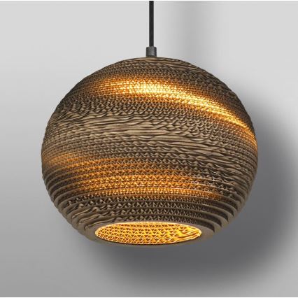 Ledvance - Lustr na lanku DECOR CARDBOARD 1xE27/15W/230V pr. 26 cm