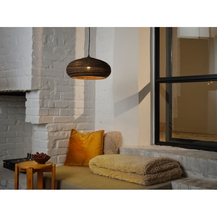 Ledvance - Lustr na lanku DECOR CARDBOARD 1xE27/15W/230V pr. 40 cm