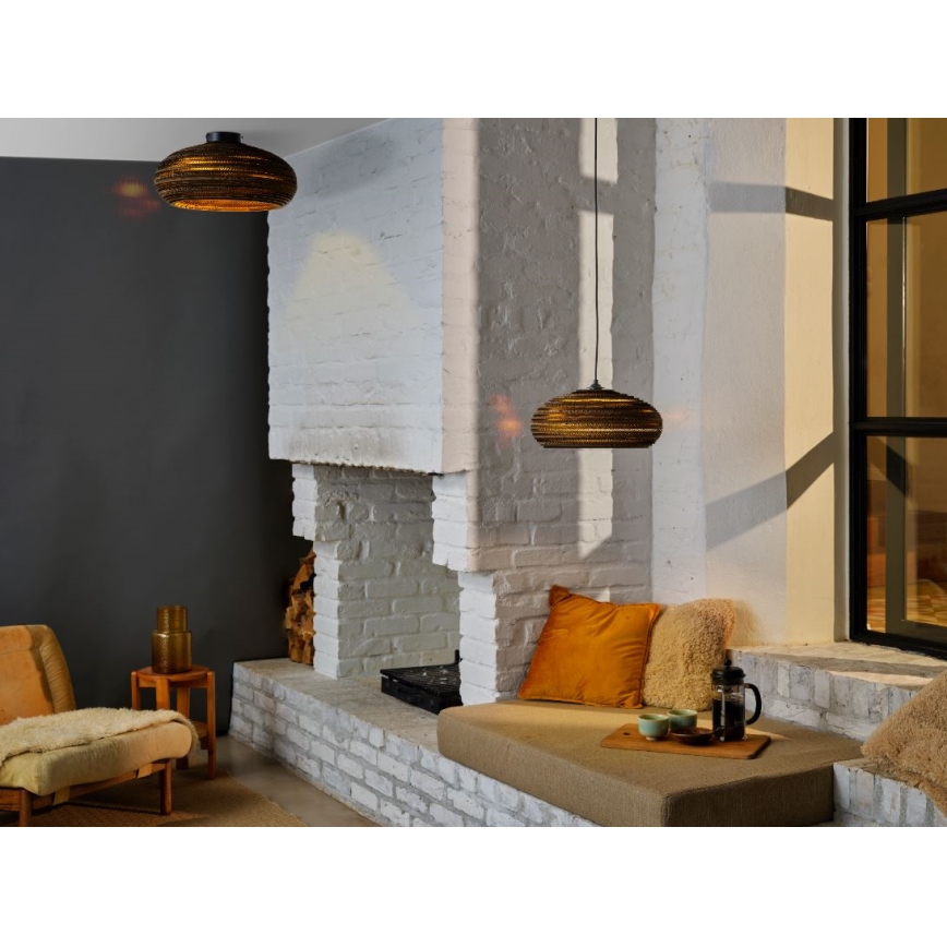 Ledvance - Lustr na lanku DECOR CARDBOARD 1xE27/15W/230V pr. 40 cm