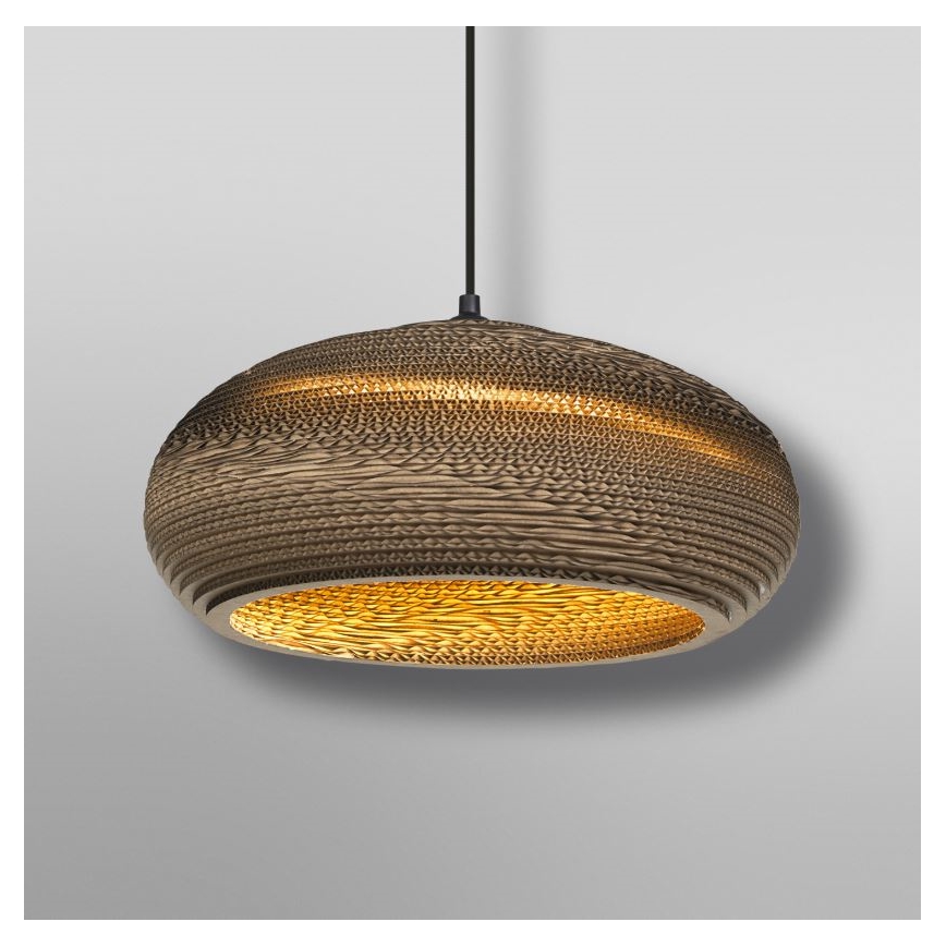 Ledvance - Lustr na lanku DECOR CARDBOARD 1xE27/15W/230V pr. 40 cm