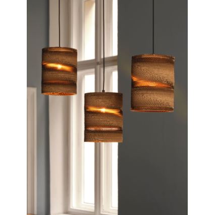 Ledvance - Lustr na lanku DECOR CARDBOARD 3xE27/15W/230V