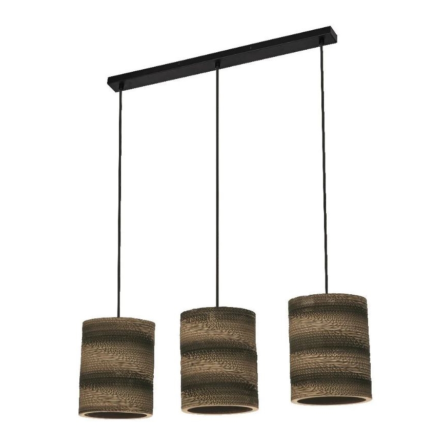 Ledvance - Lustr na lanku DECOR CARDBOARD 3xE27/15W/230V
