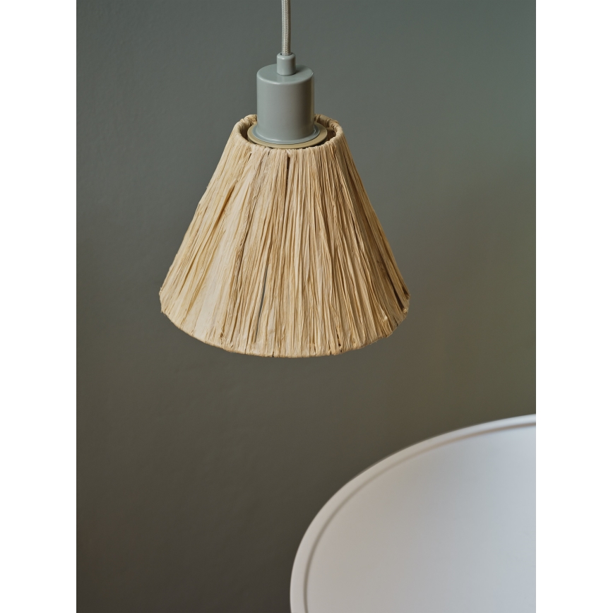 Ledvance - Lustr na lanku DECOR RAFFIA 1xE27/15W/230V rafie