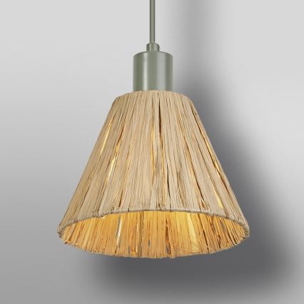 Ledvance - Lustr na lanku DECOR RAFFIA 1xE27/15W/230V rafie