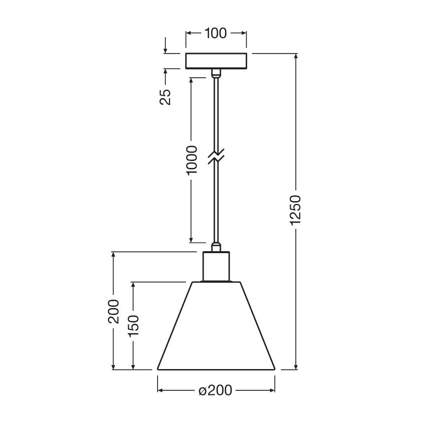 Ledvance - Lustr na lanku DECOR RAFFIA 1xE27/15W/230V rafie
