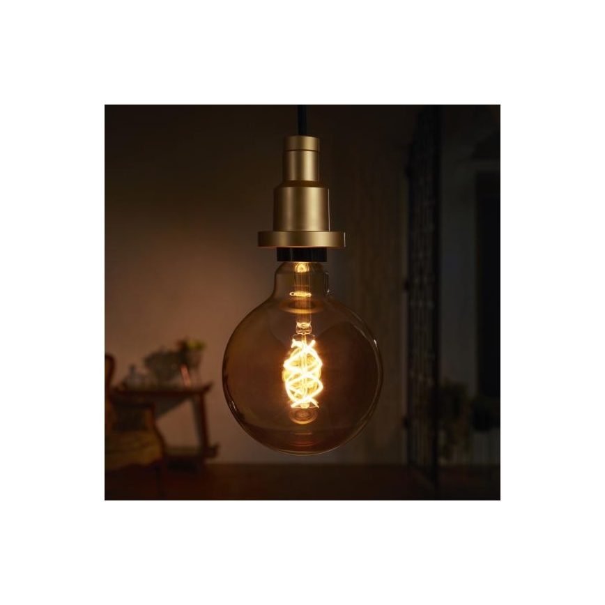 Ledvance - Lustr na lanku PENDULUM 1xE27/60W/230V zlatá