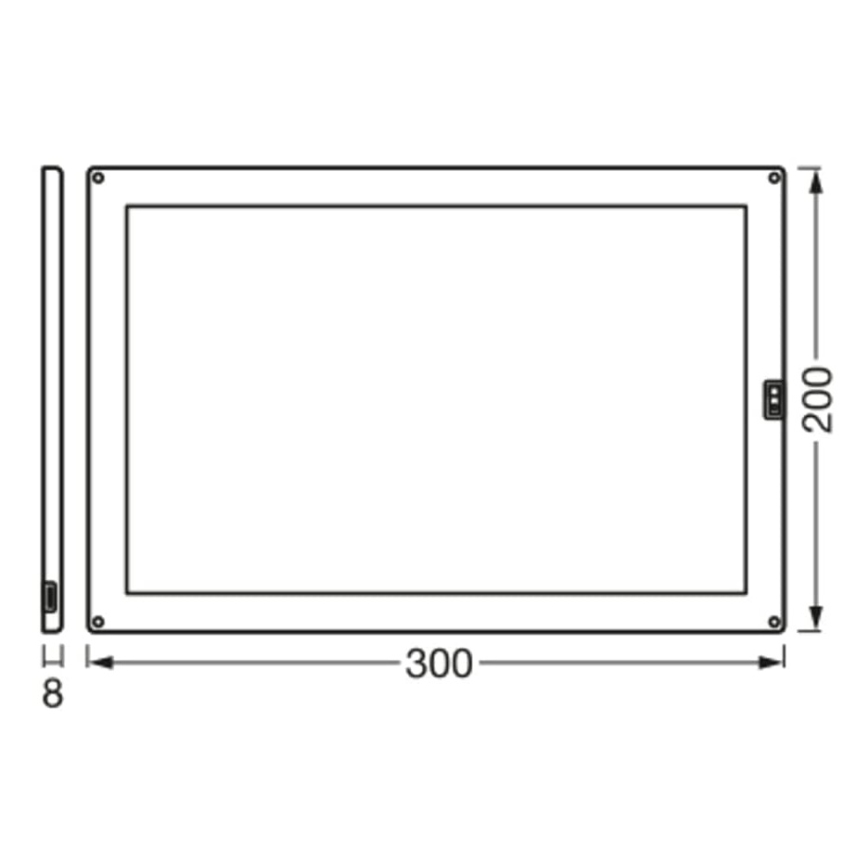 Ledvance - Rozšiřovací sada LED stmívatelné osvětlení nábytku SMART+ UNDERCABINET LED/6,8W/24/230V 2700-6500K Wi-Fi