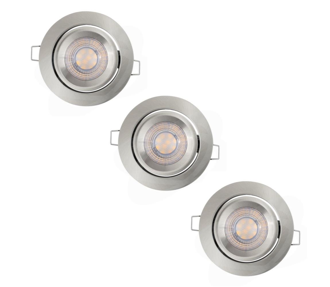 Ledvance Ledvance - SADA 3x LED Stmívatelné podhledové svítidlo SIMPLE LED/4,9W/230V P225214