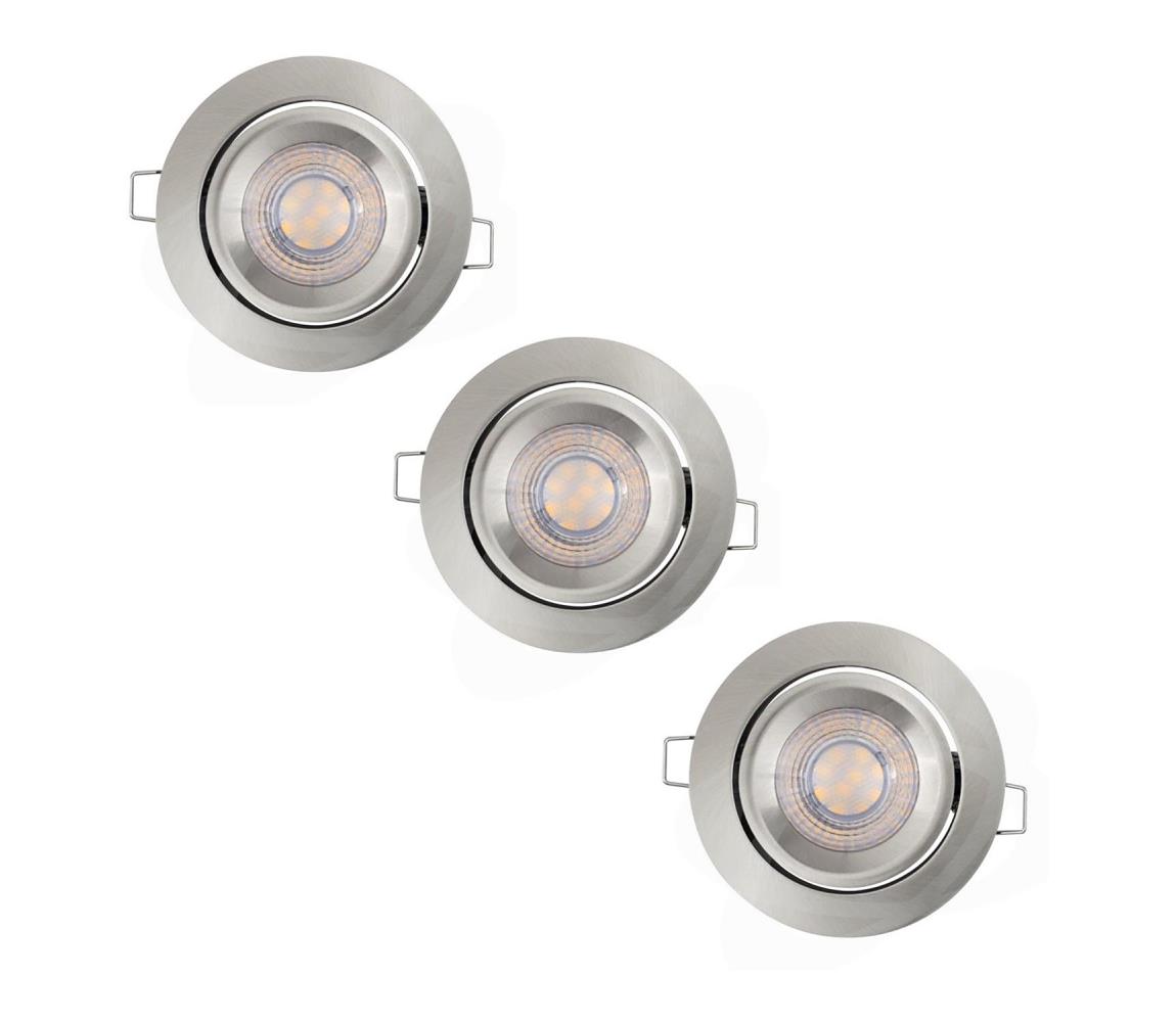 Ledvance Ledvance - SADA 3x LED Stmívatelné podhledové svítidlo SIMPLE LED/4,9W/230V P225214