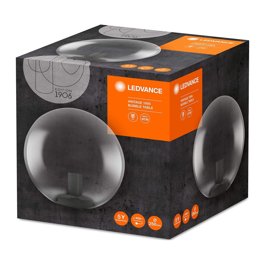 Ledvance - Stolní lampa BUBBLE 1xE27/40W/230V