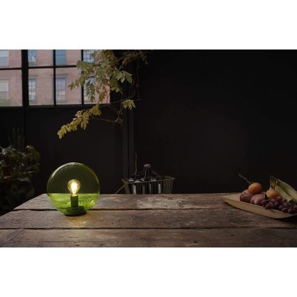 Ledvance - Stolní lampa BUBBLE 1xE27/40W/230V zelená