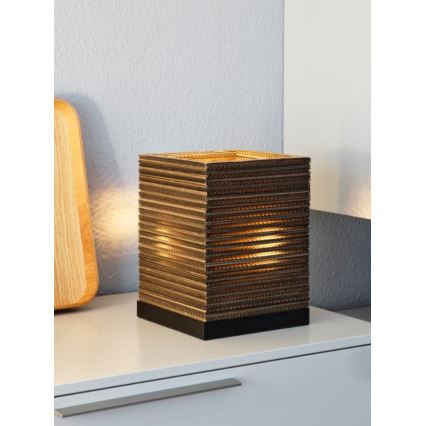 Ledvance - Stolní lampa DECOR CARDBOARD 1xE27/15W/230V 20x20 cm
