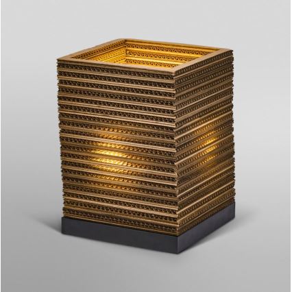 Ledvance - Stolní lampa DECOR CARDBOARD 1xE27/15W/230V 20x20 cm