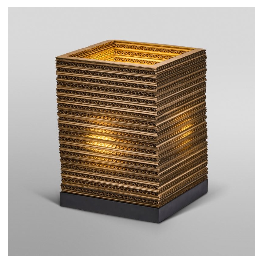 Ledvance - Stolní lampa DECOR CARDBOARD 1xE27/15W/230V 20x20 cm