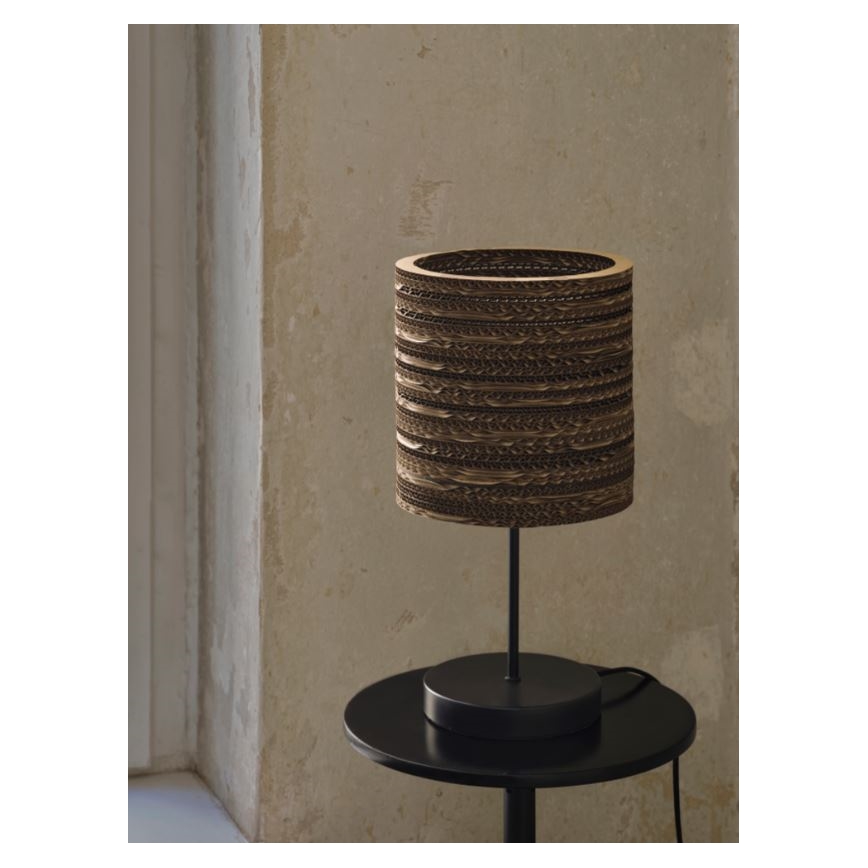 Ledvance - Stolní lampa DECOR CARDBOARD 1xE27/15W/230V pr. 20 cm