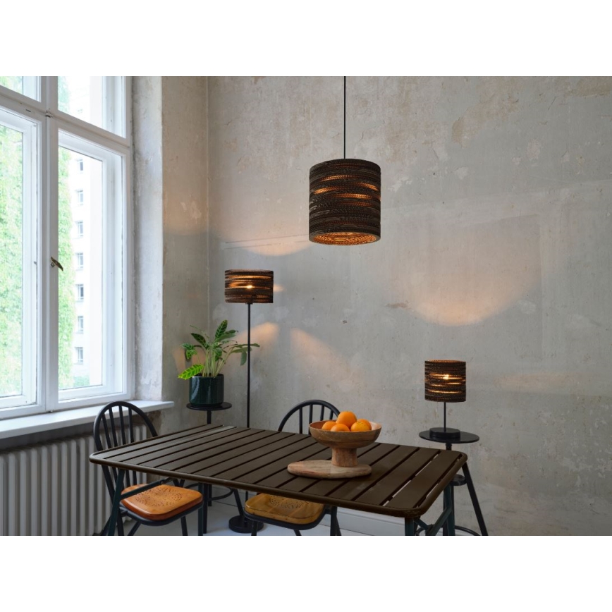 Ledvance - Stolní lampa DECOR CARDBOARD 1xE27/15W/230V pr. 20 cm