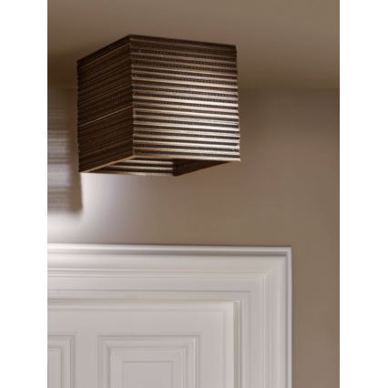 Ledvance - Stropní svítidlo DECOR CARDBOARD 1xE27/15W/230V 25x25 cm