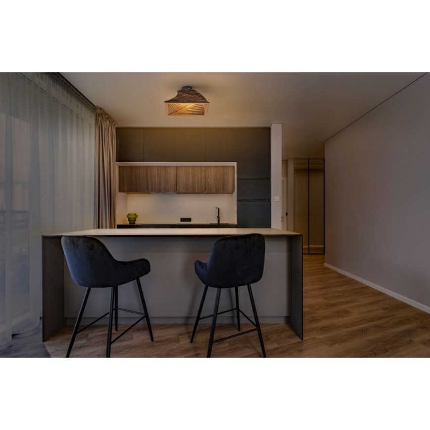 Ledvance - Stropní svítidlo DECOR CARDBOARD 1xE27/15W/230V 40x40 cm