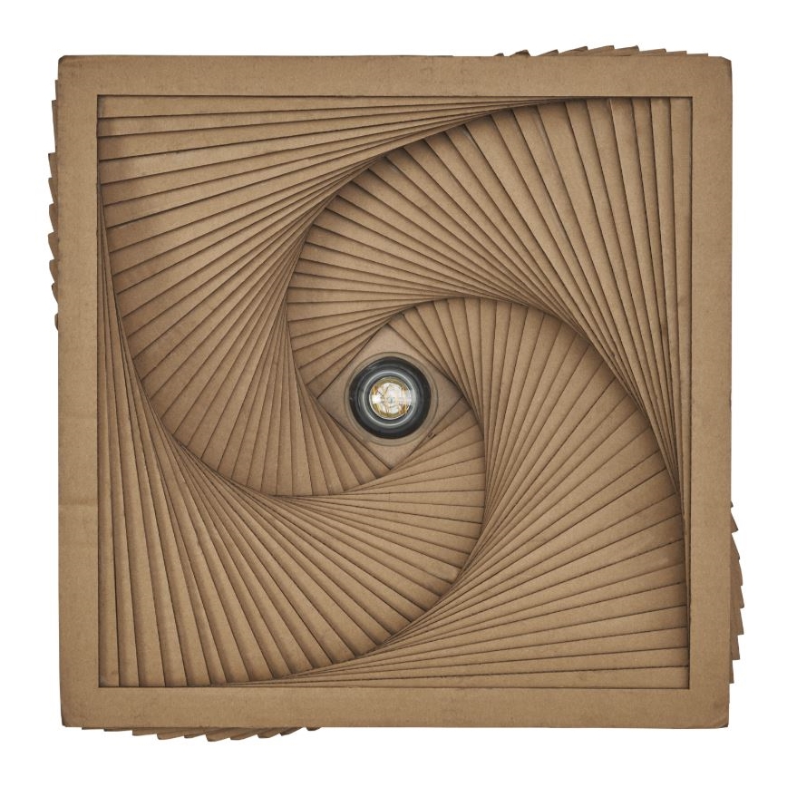 Ledvance - Stropní svítidlo DECOR CARDBOARD 1xE27/15W/230V 40x40 cm