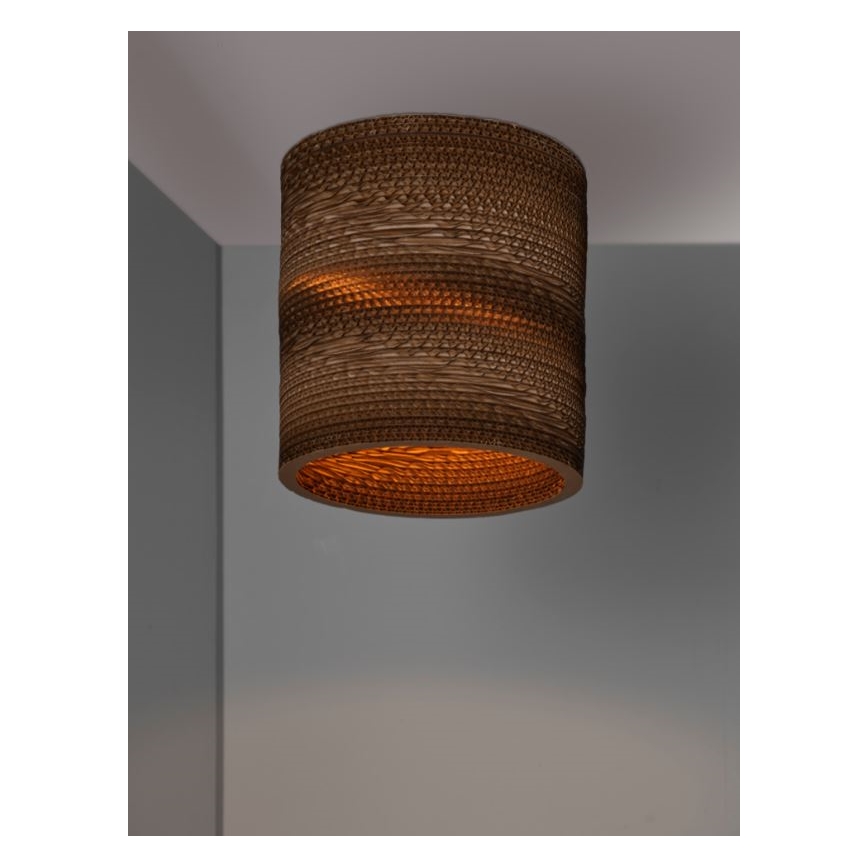 Ledvance - Stropní svítidlo DECOR CARDBOARD 1xE27/15W/230V pr. 25 cm