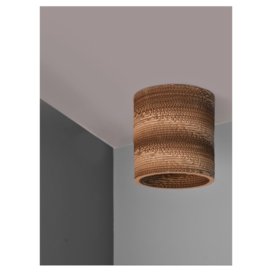 Ledvance - Stropní svítidlo DECOR CARDBOARD 1xE27/15W/230V pr. 25 cm