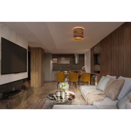 Ledvance - Stropní svítidlo DECOR CARDBOARD 1xE27/15W/230V pr. 25 cm