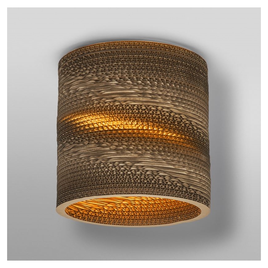 Ledvance - Stropní svítidlo DECOR CARDBOARD 1xE27/15W/230V pr. 25 cm