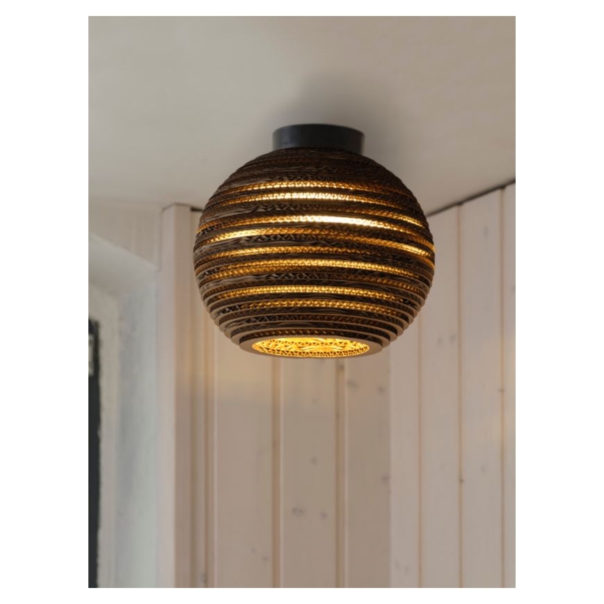 Ledvance - Stropní svítidlo DECOR CARDBOARD 1xE27/15W/230V pr. 26 cm