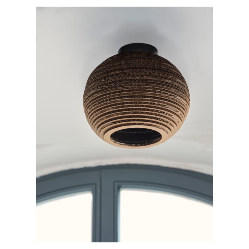 Ledvance - Stropní svítidlo DECOR CARDBOARD 1xE27/15W/230V pr. 26 cm