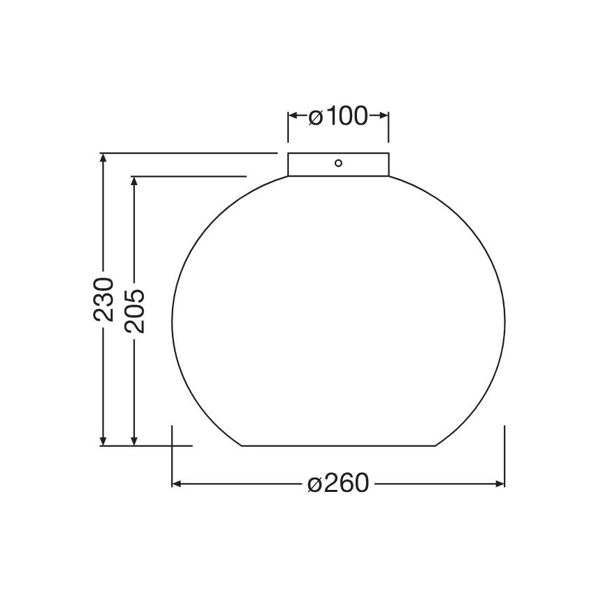 Ledvance - Stropní svítidlo DECOR CARDBOARD 1xE27/15W/230V pr. 26 cm