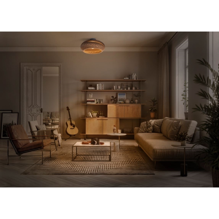 Ledvance - Stropní svítidlo DECOR CARDBOARD 1xE27/15W/230V pr. 40 cm