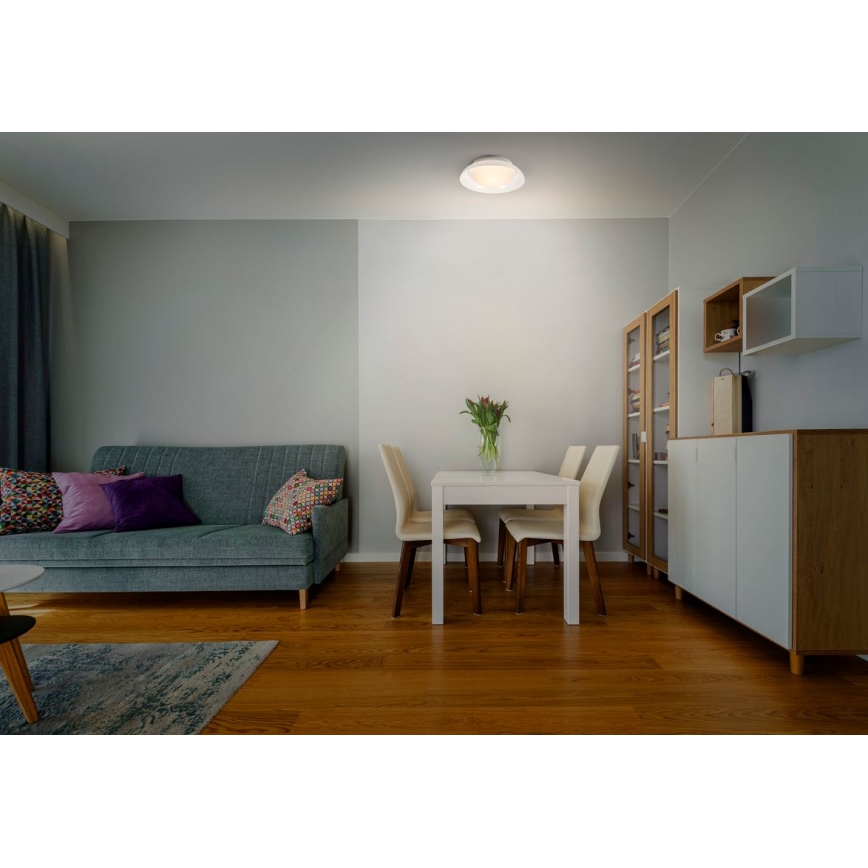 Ledvance - Stropní svítidlo ORBIS MILAN 2xE27/10W/230V bílá